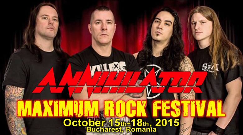Annihilator a lansat videoclipul melodiei „Snap”. Reguli de acces la Maximum Rock Festival